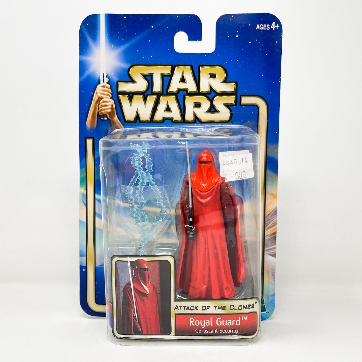 Vintage Hasbro Star Wars Mid MOC Royal Guard (Coruscant Security) #02-19 - Hasbro SAGA Series 3.75"