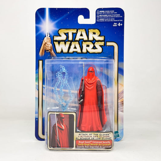 Vintage Hasbro Star Wars Mid MOC Royal Guard (Coruscant Security) #02-19 - Hasbro SAGA Series 3.75"