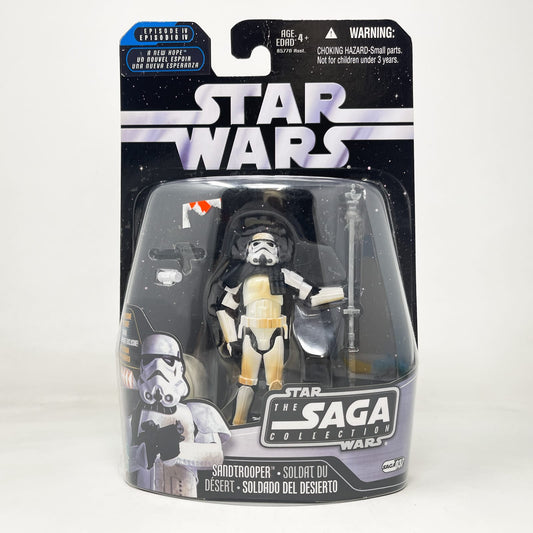 Vintage Hasbro Star Wars Mid MOC Sandtrooper #37 - Hasbro Saga Collection (2007)