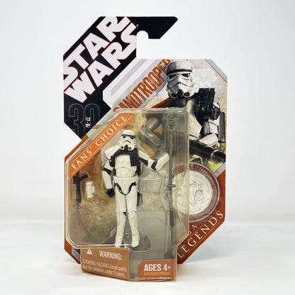 Vintage Hasbro Star Wars Mid MOC Sandtrooper (Clean) - Hasbro 30th Anniversary Collection (2007)