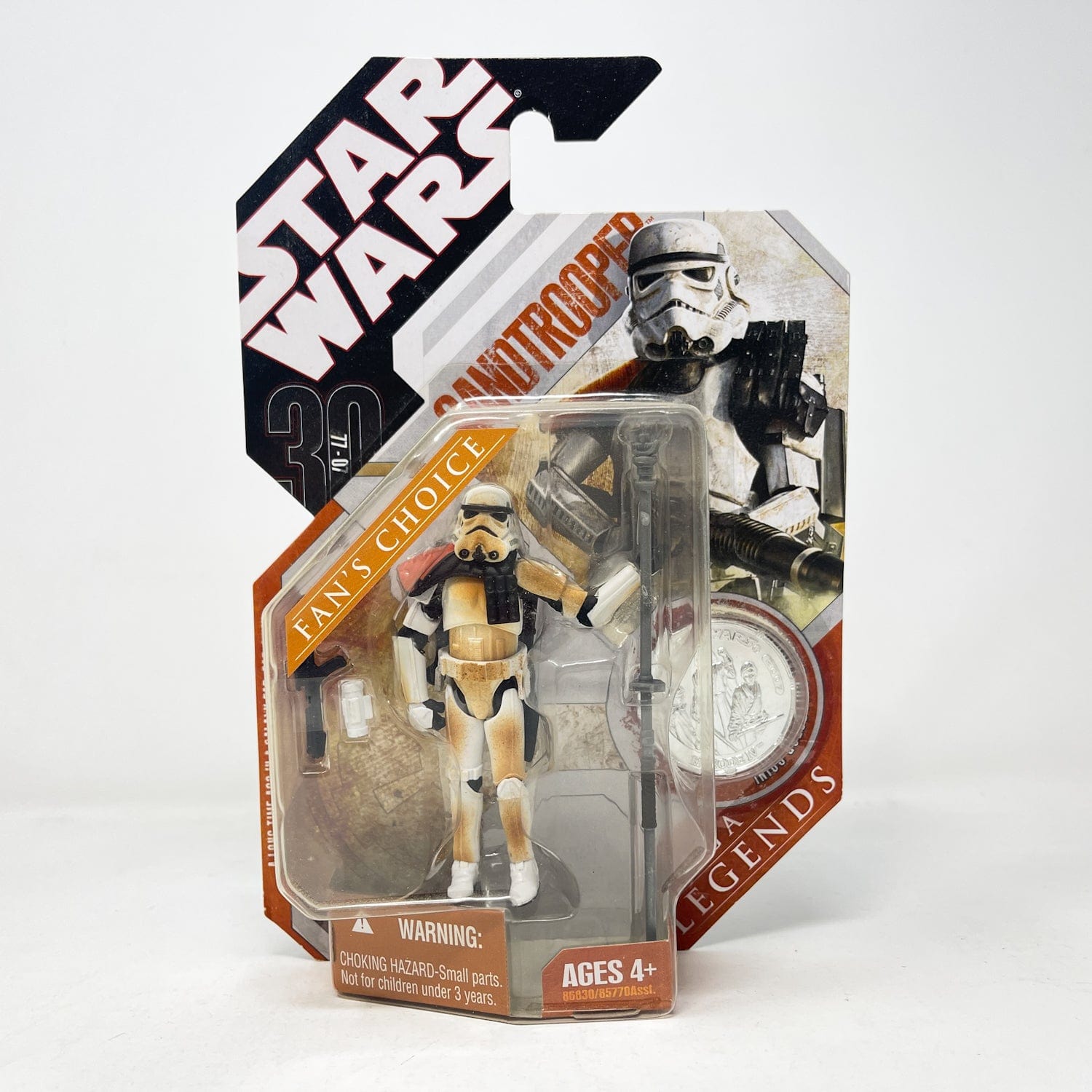 Vintage Hasbro Star Wars Mid MOC Sandtrooper (Squad Leader) - Hasbro 30th Anniversary Collection