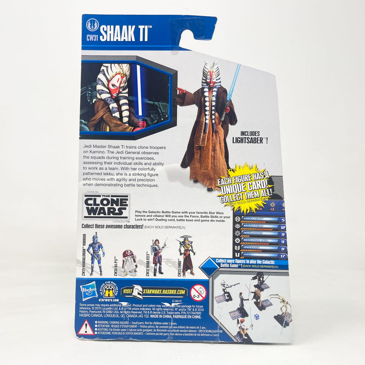 Vintage Hasbro Star Wars Mid MOC Shaak Ti CW31 - Hasbro Clone Wars 2010