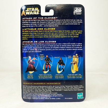 Vintage Hasbro Star Wars Mid MOC Shaak Ti (Jedi Master) #02-10 - Hasbro SAGA Series 3.75"