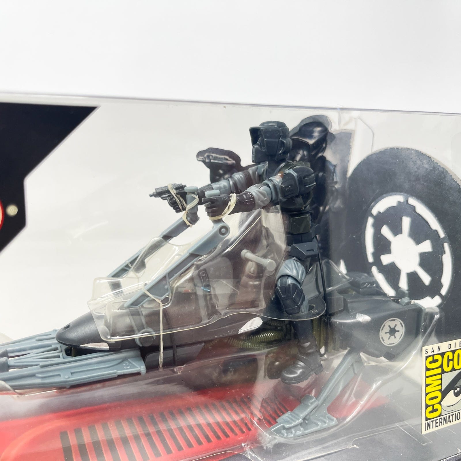 Vintage Hasbro Star Wars Mid MOC Shadow Scout with Speeder Bike - Hasbro30th Anniversary SDCC Exclusive (2007)