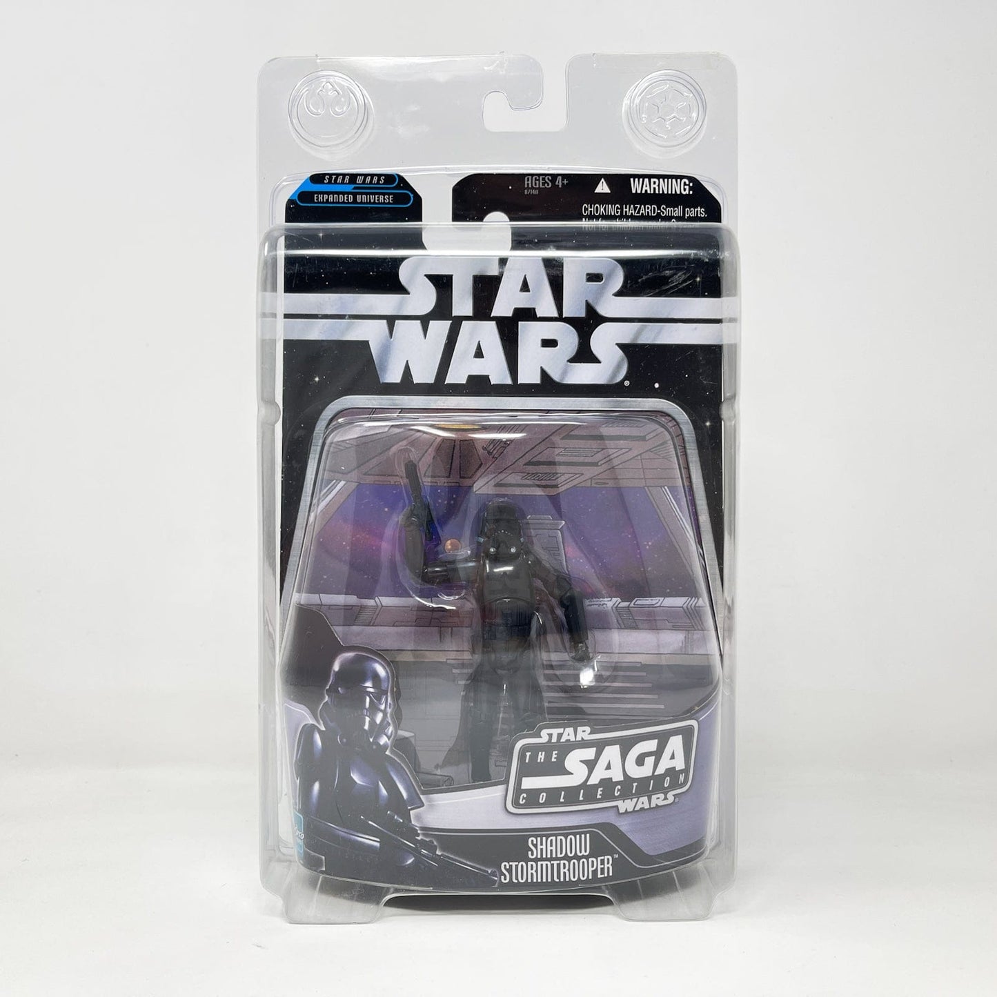 Vintage Hasbro Star Wars Mid MOC Shadow Stormtrooper (Crimson Empire) - Hasbro Saga Collection (2006)