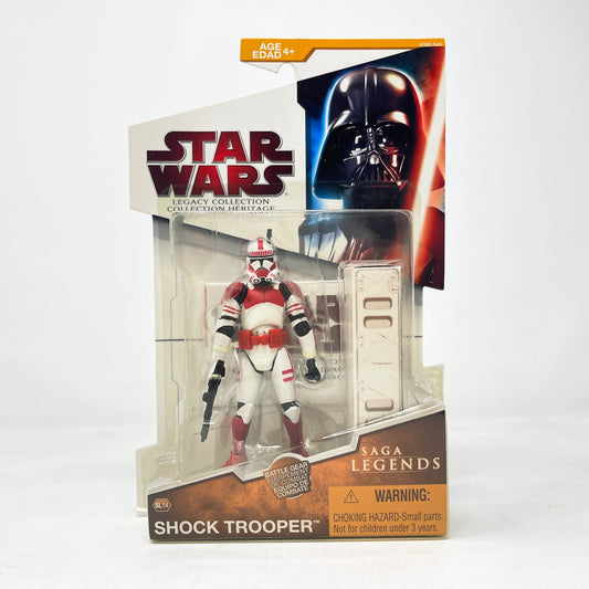 Vintage Hasbro Star Wars Mid MOC Shock Trooper SL 17 - Hasbro Legacy Collection (2008)
