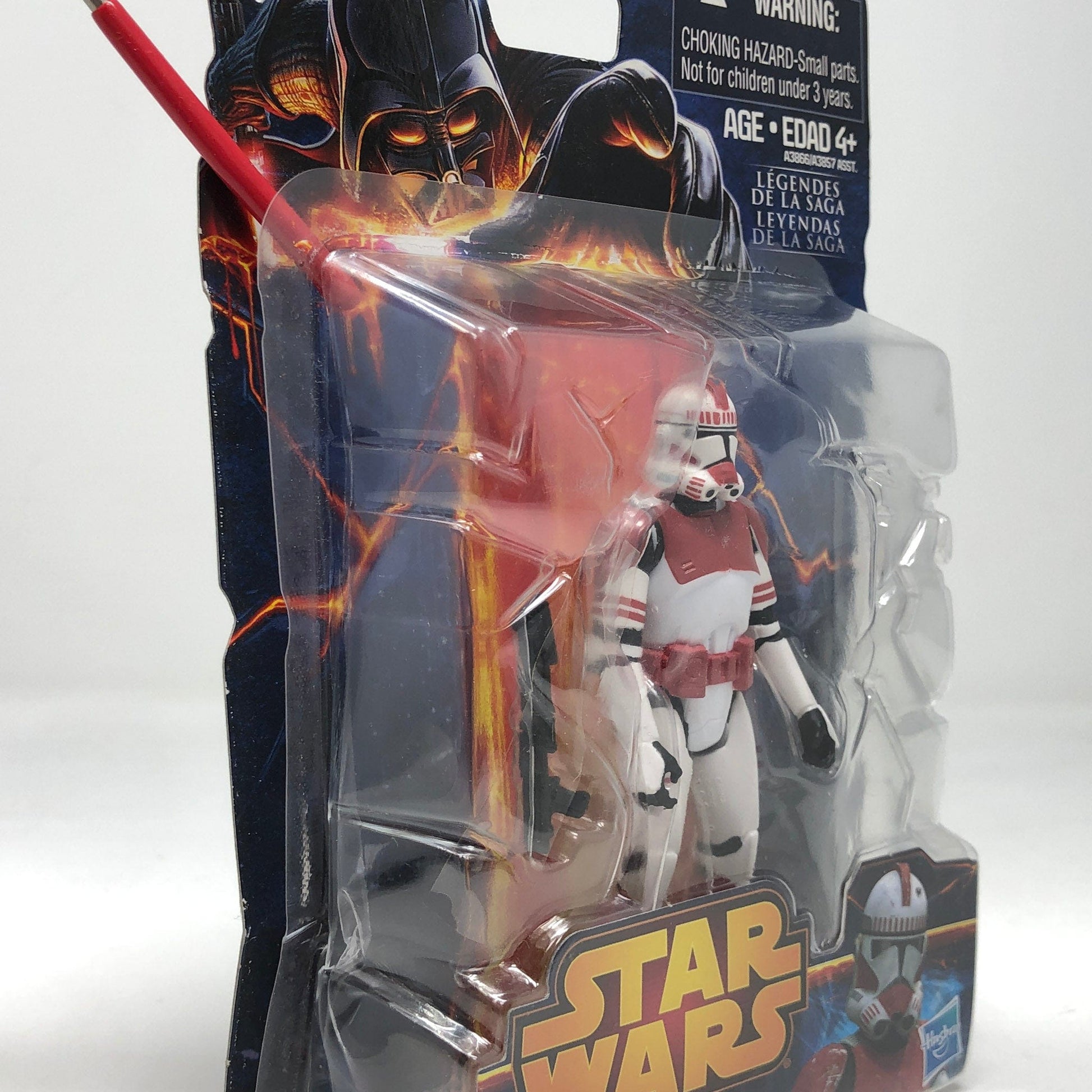 Vintage Hasbro Star Wars Mid MOC Shock Trooper SL08 - 3.75" Hasbro Saga Legends 2012 Star Wars Action Figure