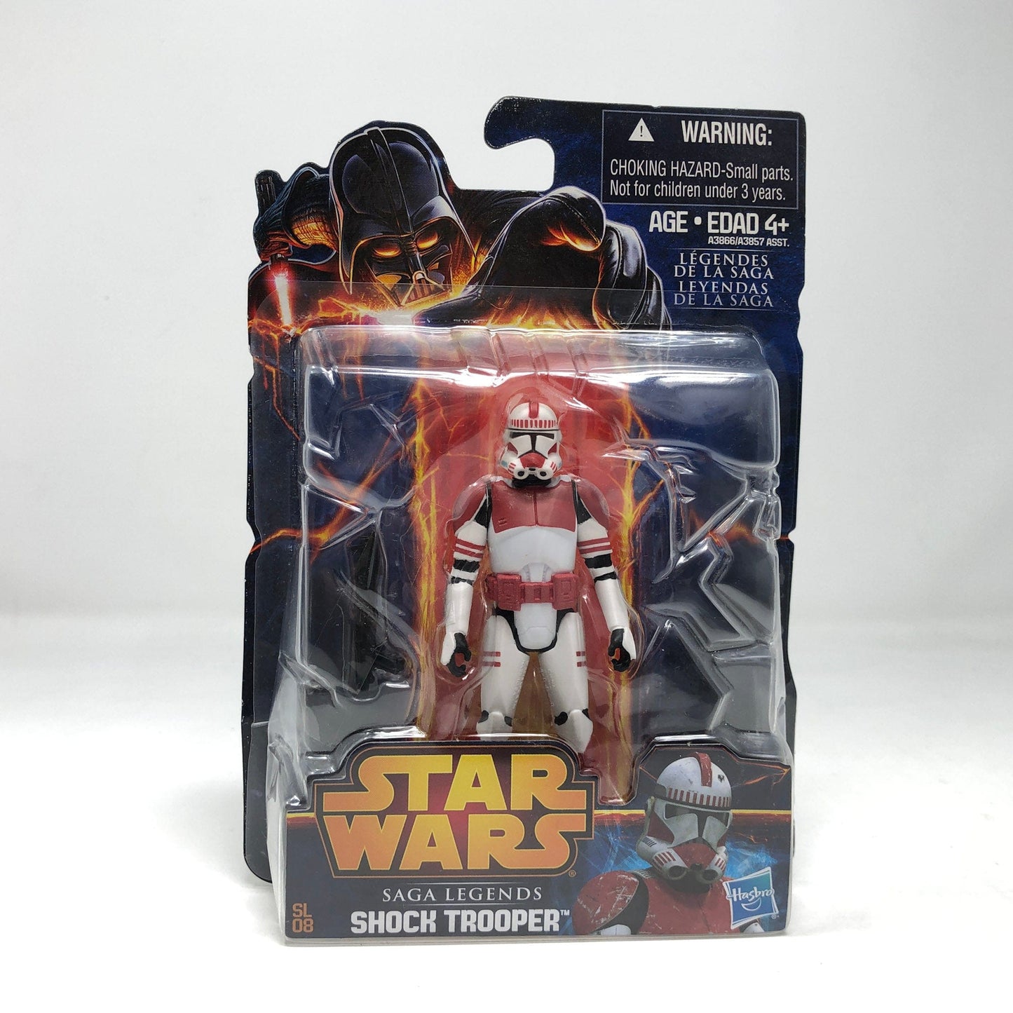 Vintage Hasbro Star Wars Mid MOC Shock Trooper SL08 - 3.75" Hasbro Saga Legends 2012 Star Wars Action Figure