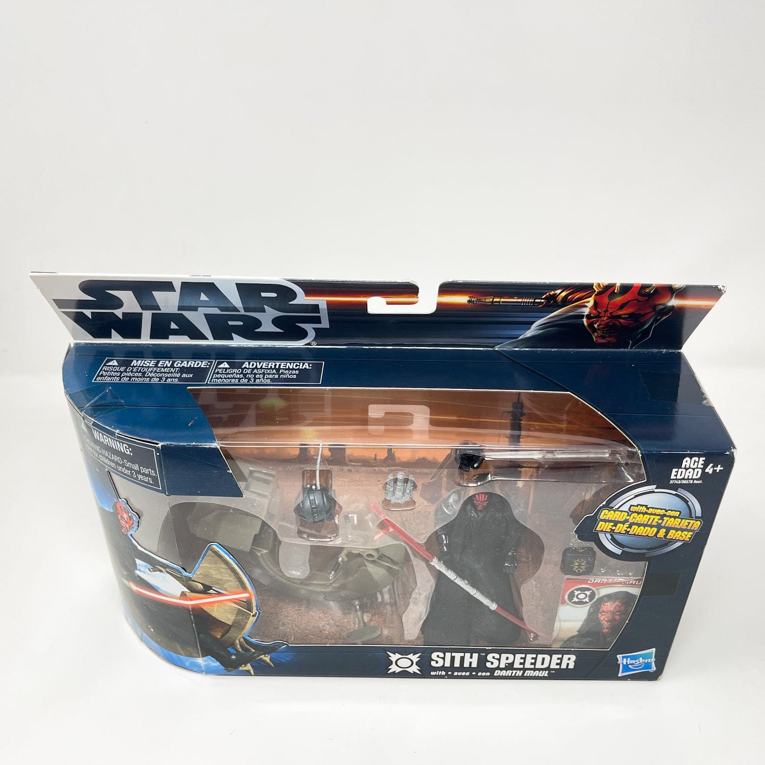 Vintage Hasbro Star Wars Mid MOC Sith Speeder w/ Darth Maul - Hasbro Legacy 2-Pack (2011)
