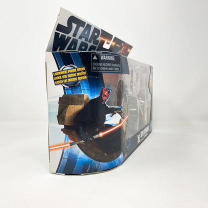 Vintage Hasbro Star Wars Mid MOC Sith Speeder w/ Darth Maul - Hasbro Legacy 2-Pack (2011)