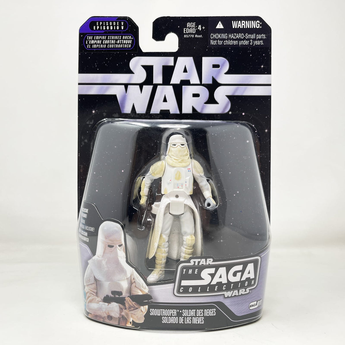 Vintage Hasbro Star Wars Mid MOC Snowtrooper #11 - Hasbro Saga Collection (2006)