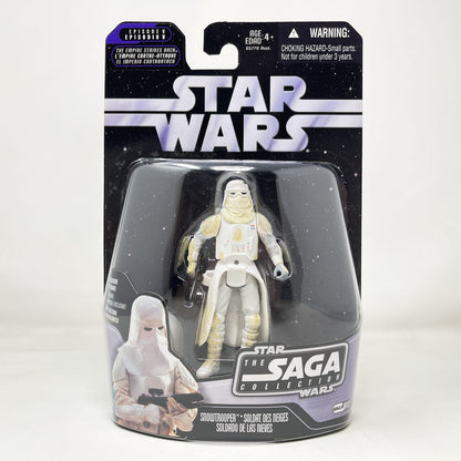 Vintage Hasbro Star Wars Mid MOC Snowtrooper #11 - Hasbro Saga Collection (2006)