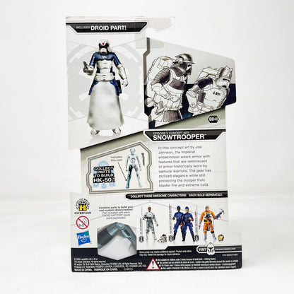 Vintage Hasbro Star Wars Mid MOC Snowtrooper Episode V Concept Art BD 48 (2009) - Hasbro The Legacy Collection
