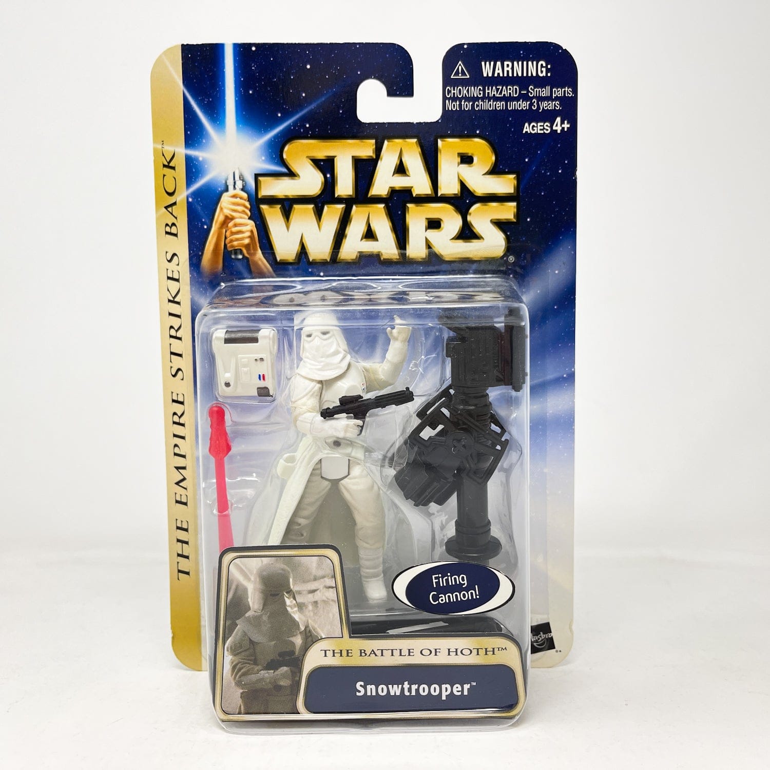 Vintage Hasbro Star Wars Mid MOC Snowtrooper (The Battle of Hoth) #03-19 - Hasbro SAGA Series 3.75"