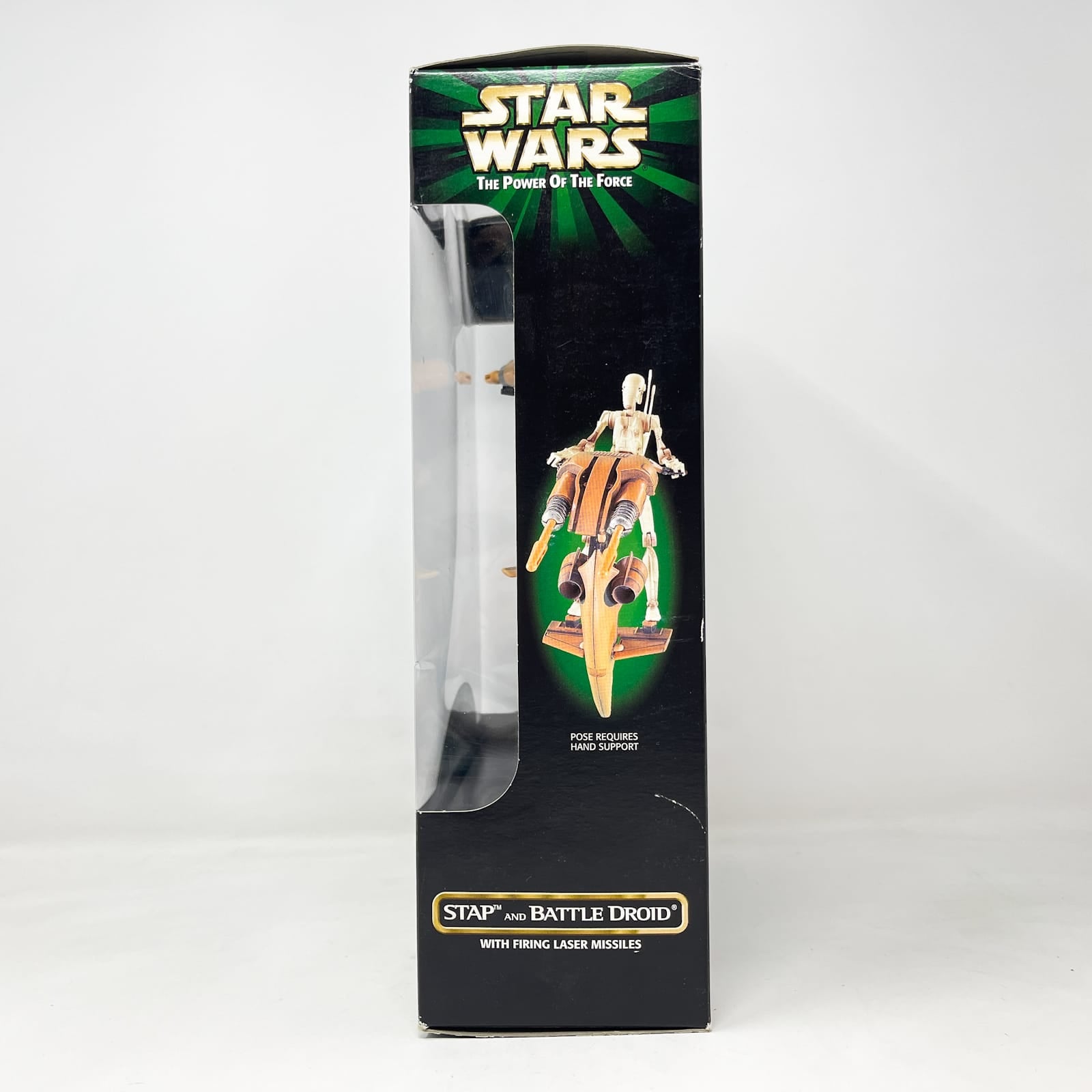 Vintage Hasbro Star Wars Mid MOC STAP & Battle Droid  - Hasbro Power of the Force 2 (POTF2 1999)