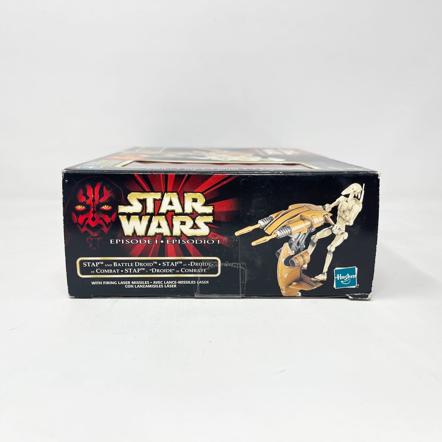 Vintage Hasbro Star Wars Mid MOC STAP & Battle Droid  - Hasbro The Phantom Menace (1999)
