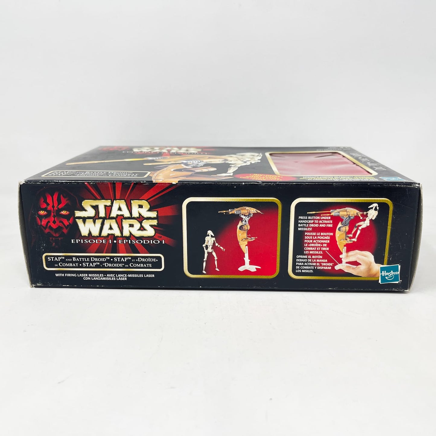 Vintage Hasbro Star Wars Mid MOC STAP & Battle Droid  - Hasbro The Phantom Menace (1999)