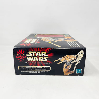 Vintage Hasbro Star Wars Mid MOC STAP & Battle Droid  - Hasbro The Phantom Menace (1999)