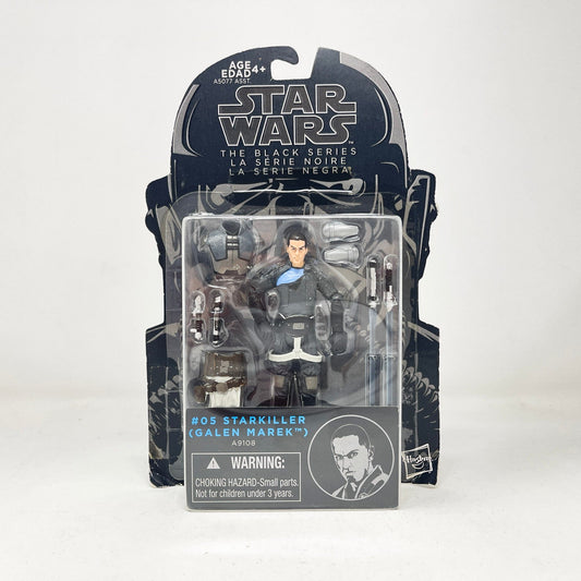 Vintage Hasbro Star Wars Mid MOC Starkiller (Galen Marek) (Blue Line) #05 - Hasbro 2014 3.75" Black Series Star Wars Action Figure