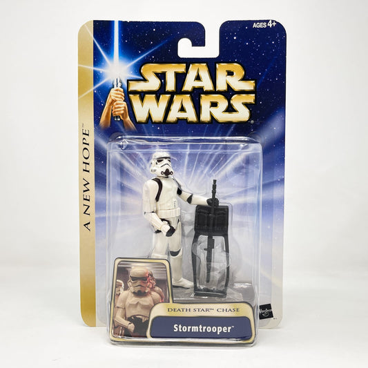Vintage Hasbro Star Wars Mid MOC Stormtrooper (Death Star Chase) - Hasbro SAGA Series (2004)