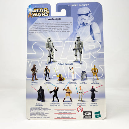 Vintage Hasbro Star Wars Mid MOC Stormtrooper (Death Star Chase) - Hasbro SAGA Series (2004)