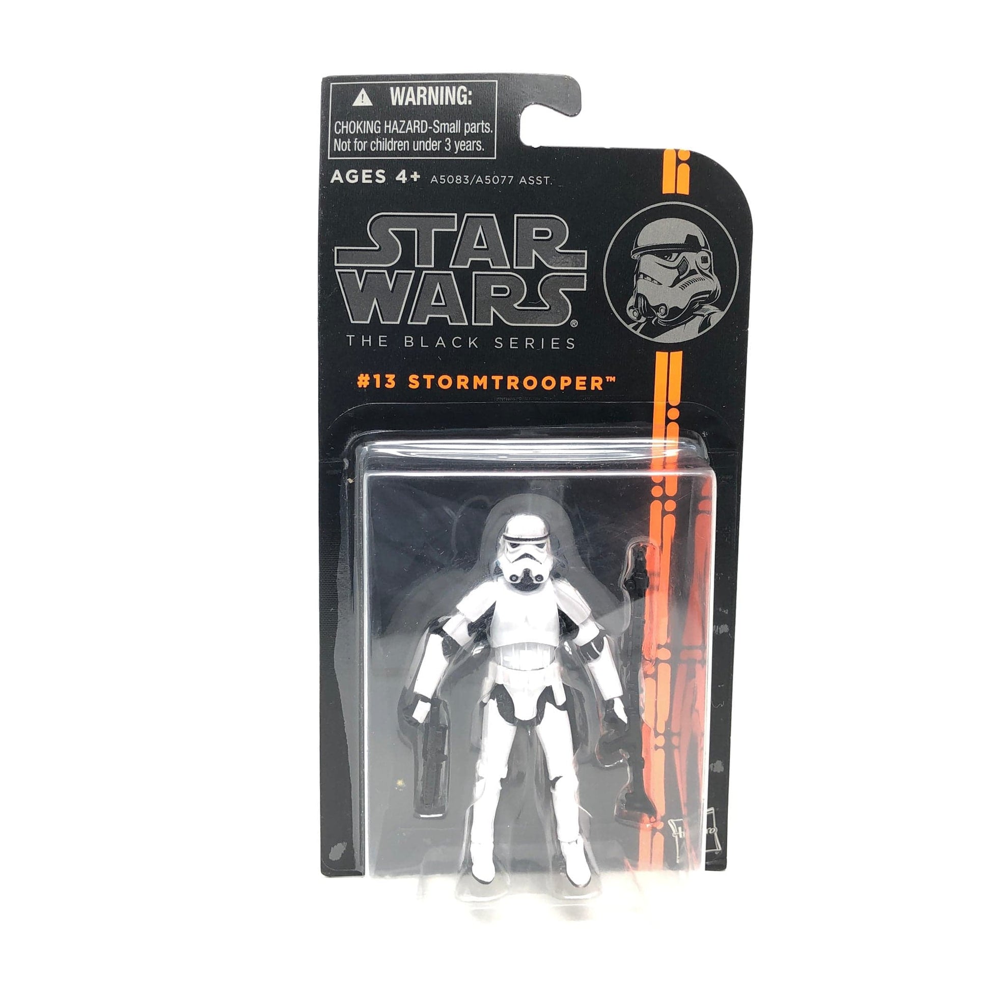 Vintage Hasbro Star Wars Mid MOC Stormtrooper (Orange Line) #13 - Hasbro 2013 3.75" Black Series Star Wars Action Figure