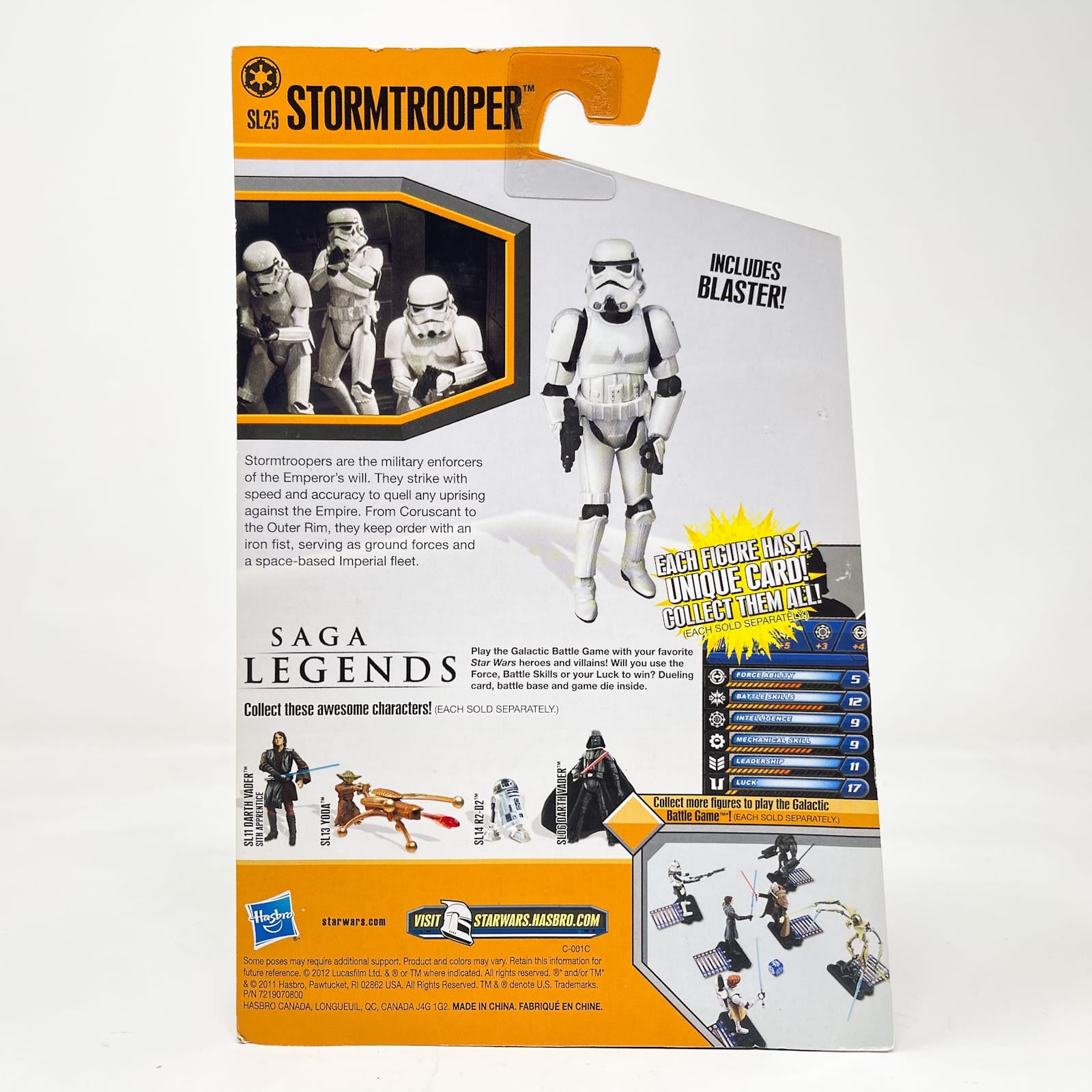 Vintage Hasbro Star Wars Mid MOC Stormtrooper SL25 – Hasbro Star Wars Saga Legends (2012)