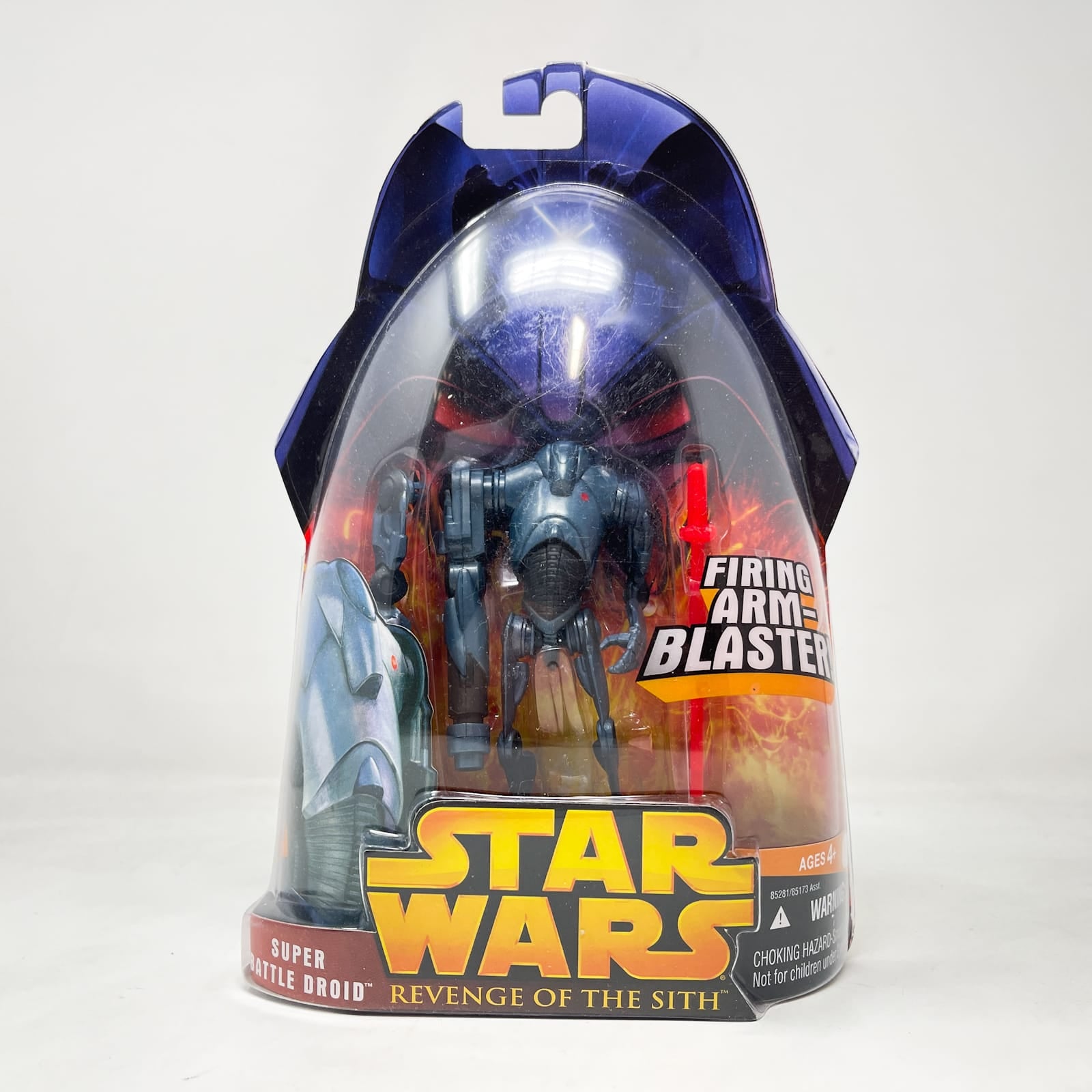 Vintage Hasbro Star Wars Mid MOC Super Battle Droid #04 - Hasbro ROTS 2005