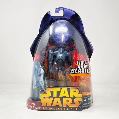 Vintage Hasbro Star Wars Mid MOC Super Battle Droid #04 - Hasbro ROTS 2005