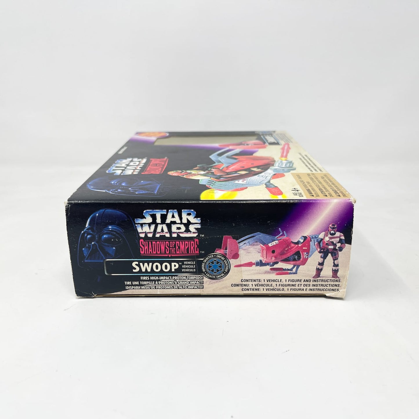Vintage Hasbro Star Wars Mid MOC Swoop with Swoop Trooper – Hasbro Star Wars Shadows of the Empire (1996)