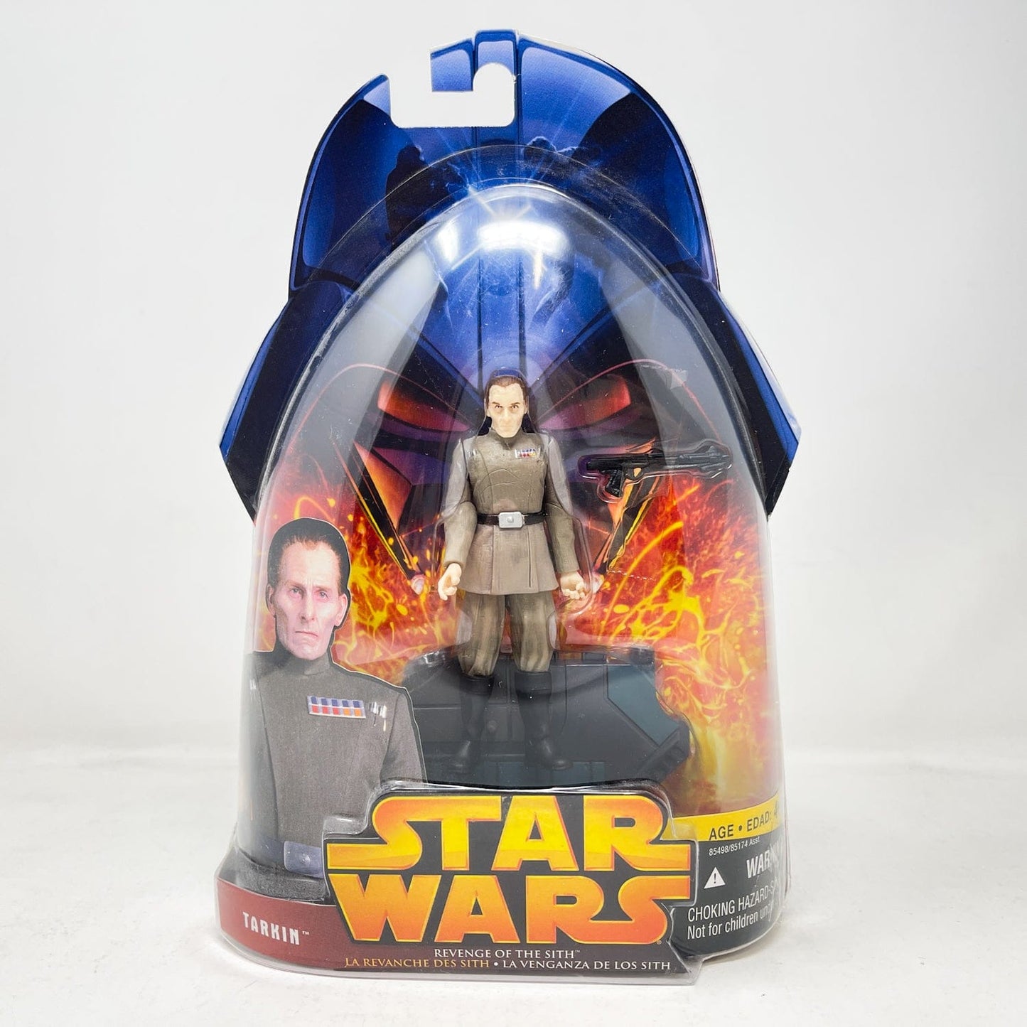 Vintage Hasbro Star Wars Mid MOC Tarkin (Governor) #45 - Hasbro ROTS 2005