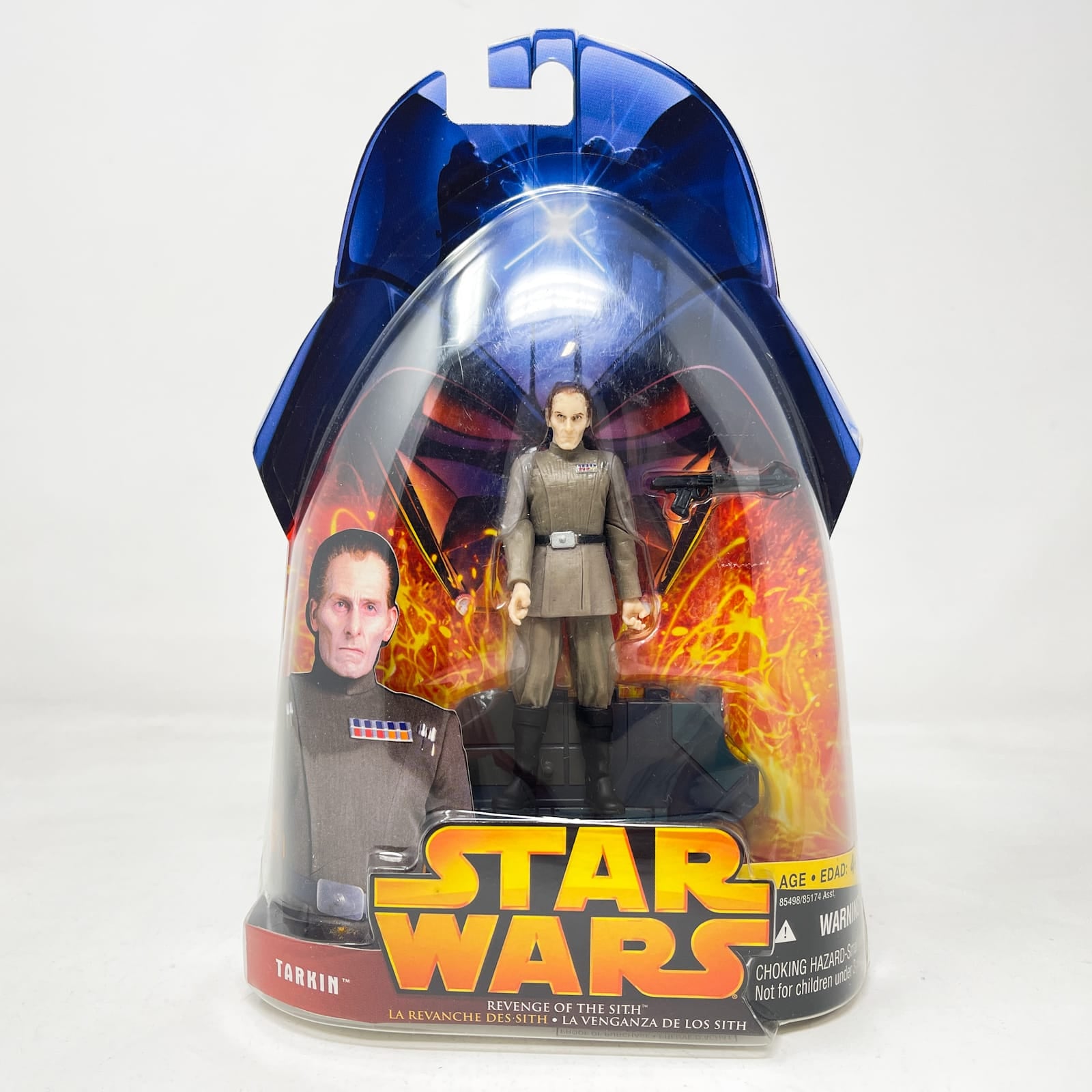 Vintage Hasbro Star Wars Mid MOC Tarkin (Governor) #45 - Hasbro ROTS 2005