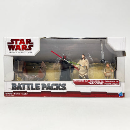 Vintage Hasbro Star Wars Mid MOC Tatooine Desert Ambush - Hasbro Battle Pack Legacy Collection 3.75"