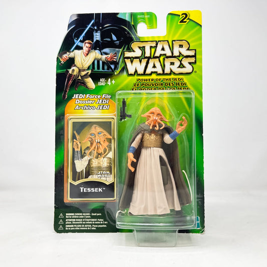 Vintage Hasbro Star Wars Mid MOC Tessek - Hasbro Power of the Jedi POTJ (2001)