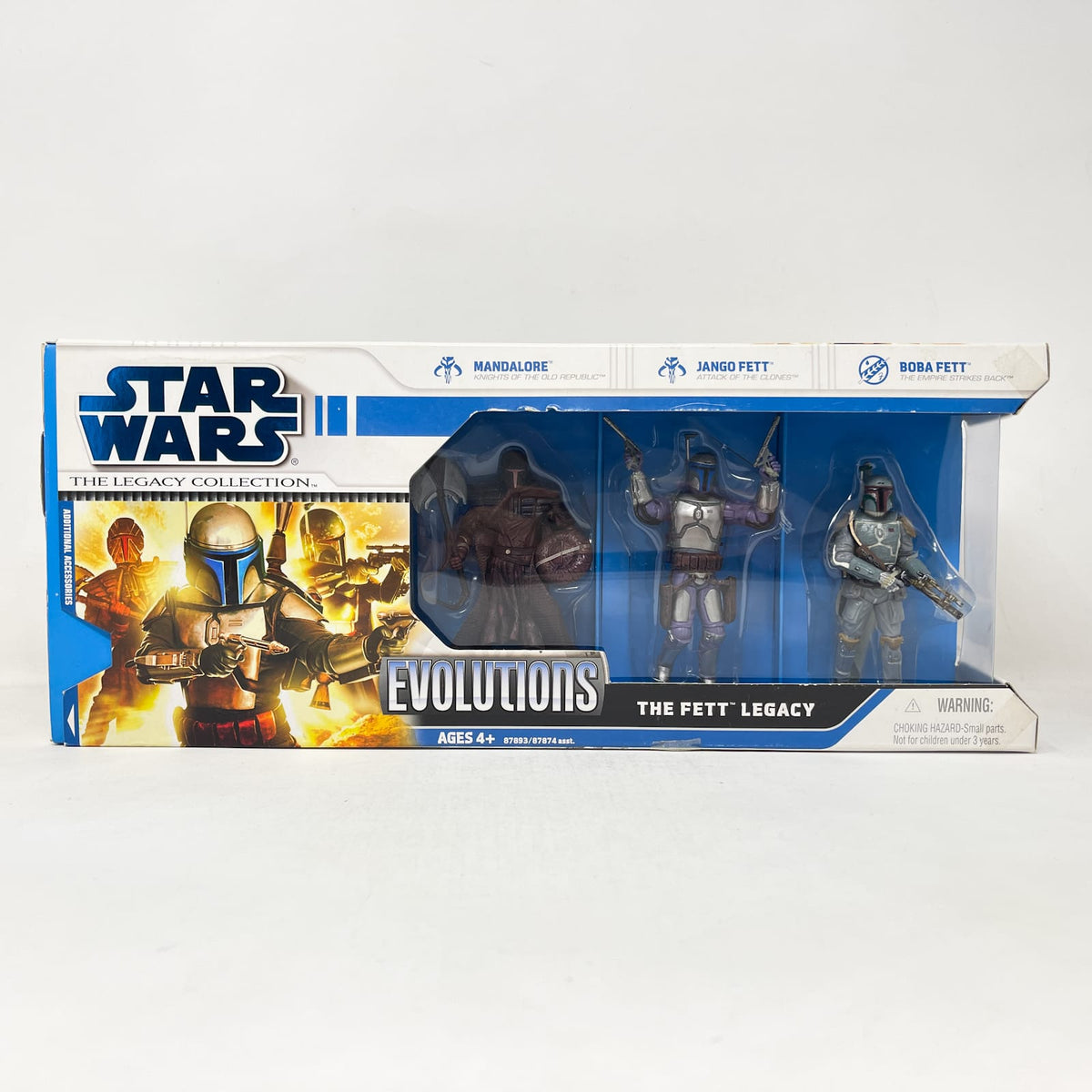 Vintage Hasbro Star Wars Mid MOC The Fett Legacy - Legacy Evolutions Multipack - Hasbro Legacy Collection (2008)