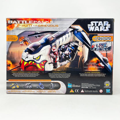 Vintage Hasbro Star Wars Mid MOC The Hunt for Grievous Battle Pack - Clone Wars 2D 2006 Hasbro