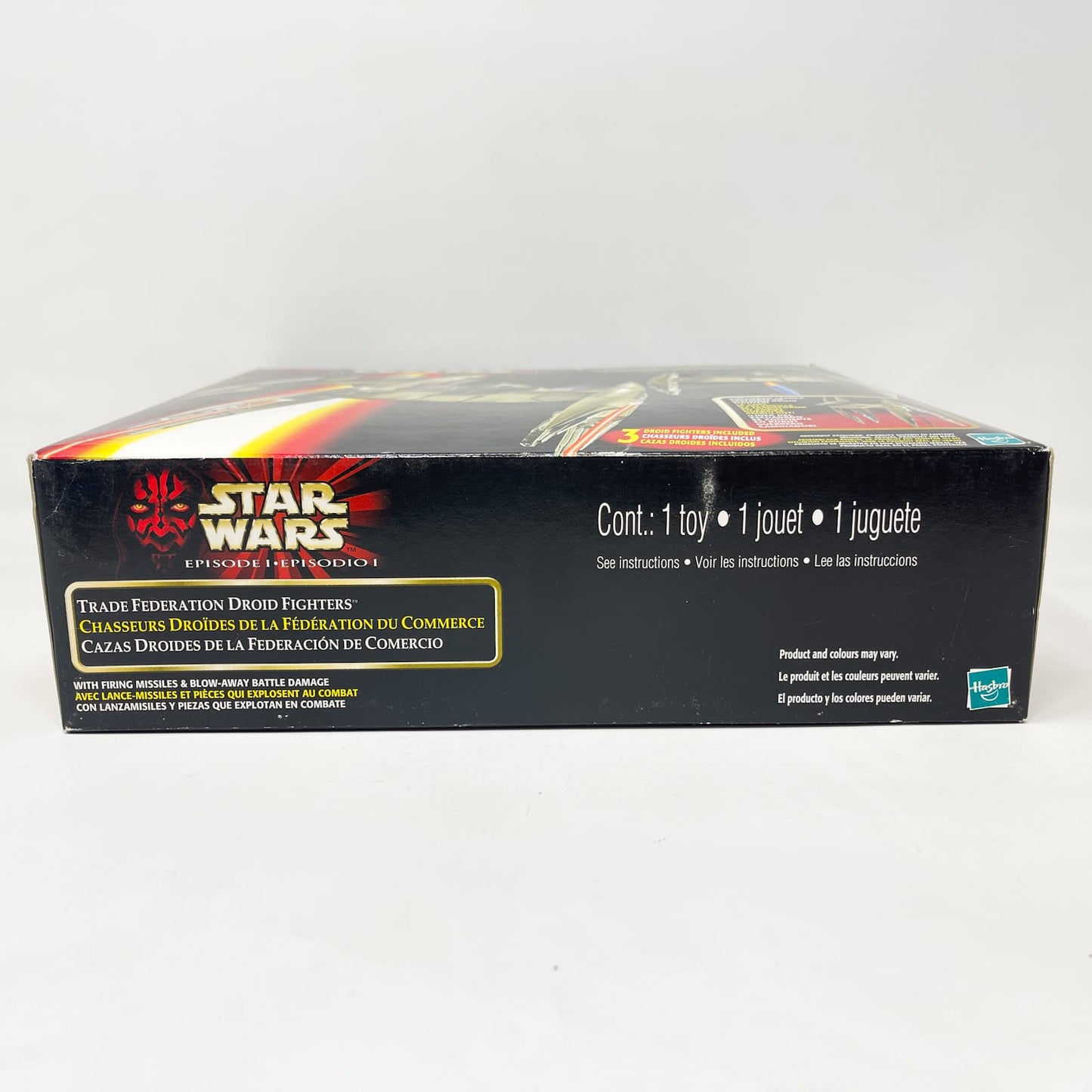 Vintage Hasbro Star Wars Mid MOC Trade Federation Droid Fighters - Hasbro The Phantom Menace (1999)