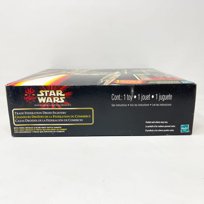 Vintage Hasbro Star Wars Mid MOC Trade Federation Droid Fighters - Hasbro The Phantom Menace (1999)