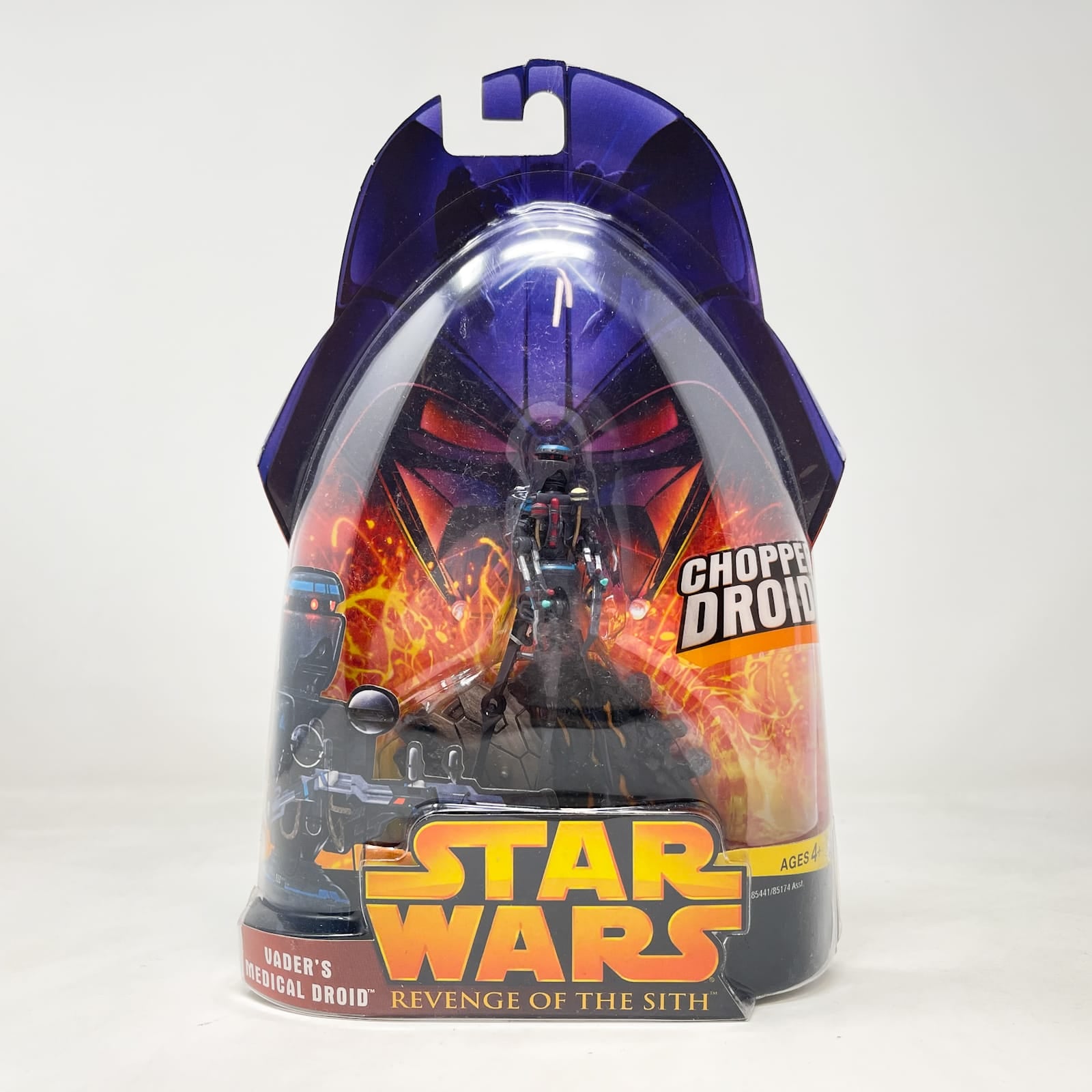 Vintage Hasbro Star Wars Mid MOC Vader's Medical Droid (Chopper Droid) #37 - Hasbro ROTS 2005
