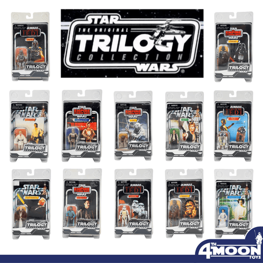 Vintage Hasbro Star Wars Mid MOC Vintage Original Trilogy Collection - Complete Set of 12 - Hasbro Original Trilogy Collection (2004)
