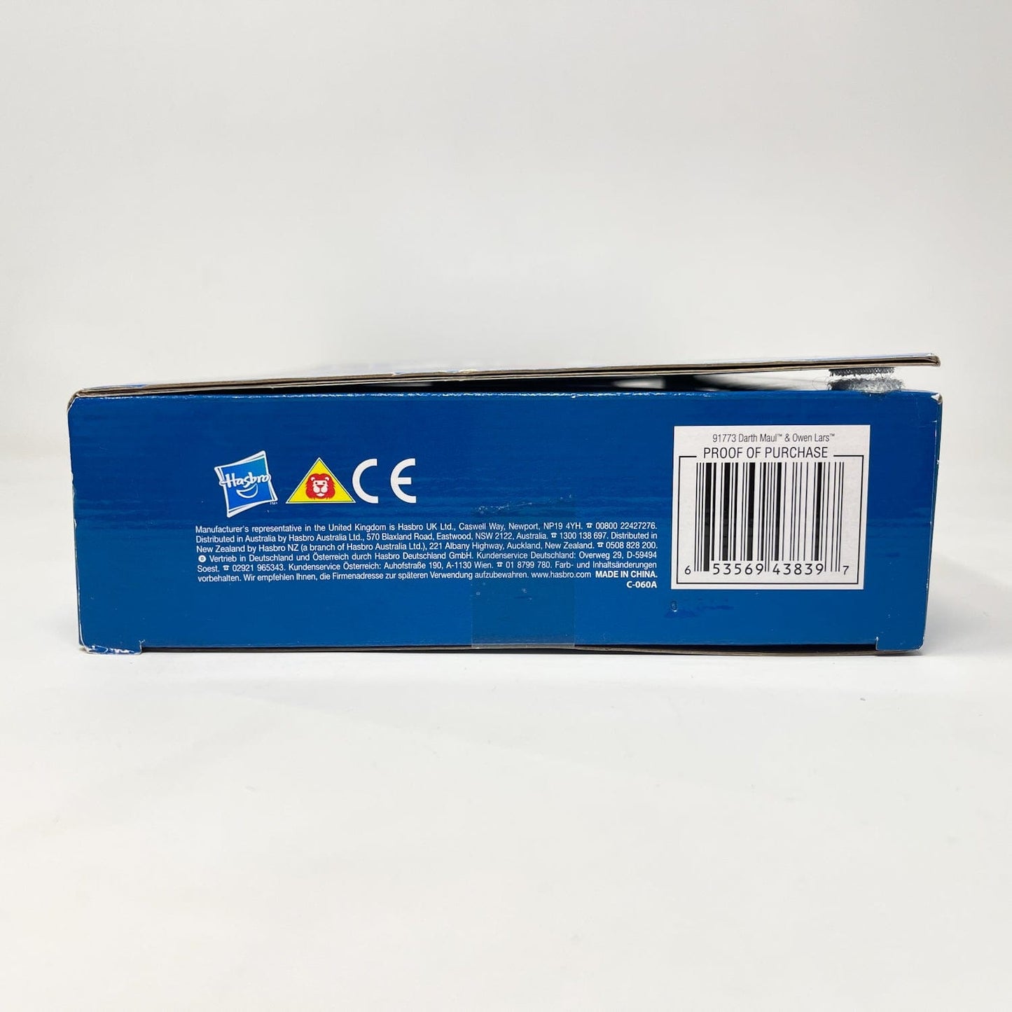 Vintage Hasbro Star Wars Mid MOC Visionaries Comic Pack - Darth Maul & Owen Lars - Hasbro Darkhorse Comics