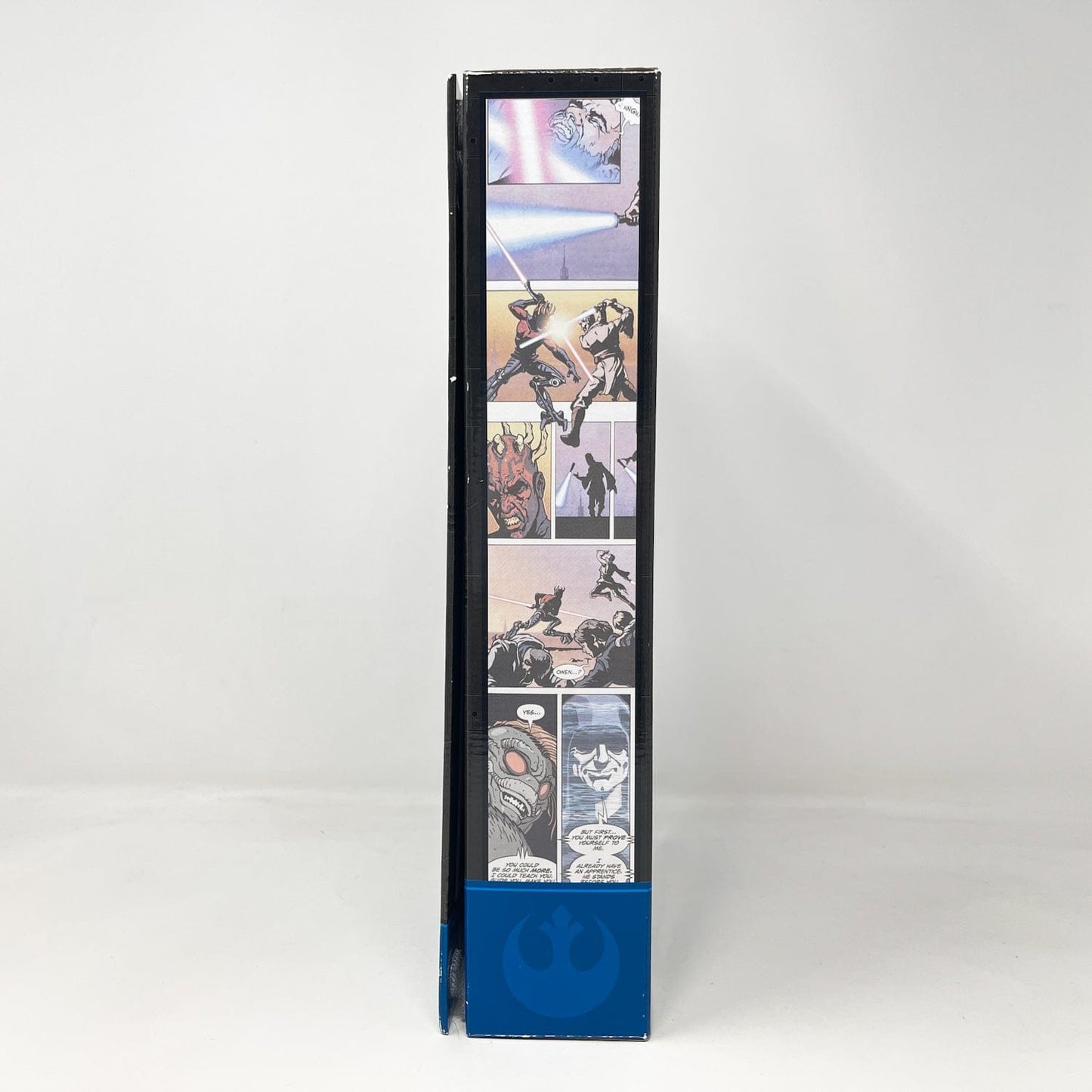 Vintage Hasbro Star Wars Mid MOC Visionaries Comic Pack - Darth Maul & Owen Lars - Hasbro Darkhorse Comics