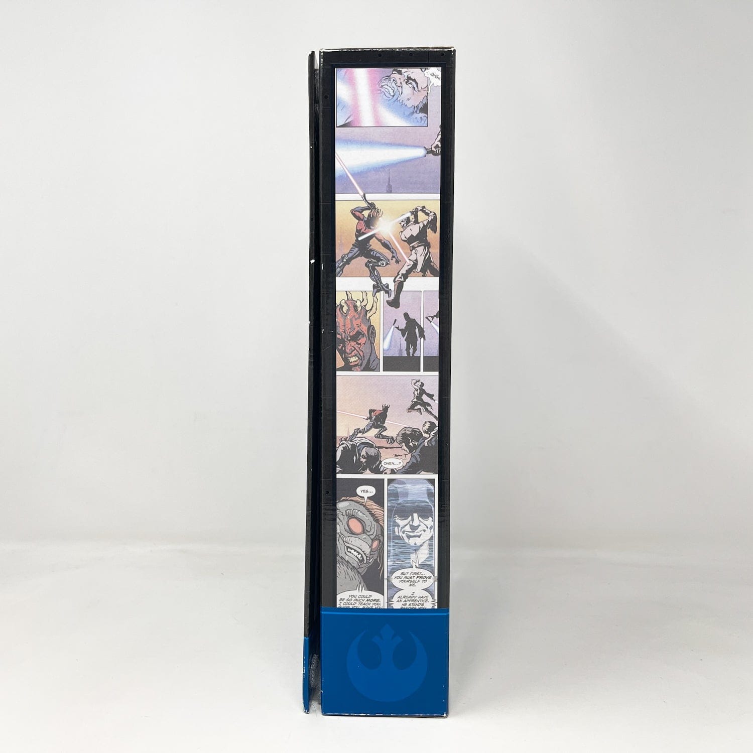 Vintage Hasbro Star Wars Mid MOC Visionaries Comic Pack - Darth Maul & Owen Lars - Hasbro Darkhorse Comics