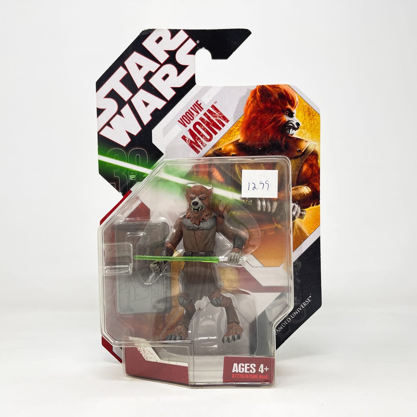 Vintage Hasbro Star Wars Mid MOC Voolvif Monn #58 - Hasbro 30th Anniversary Collection 3.75"