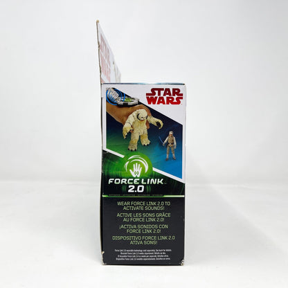 Vintage Hasbro Star Wars Mid MOC Wampa with Luke Skywalker (Hoth) - Hasbro 2017 Forcelink 2.0 Series 3.75" Star Wars Action Figure Set