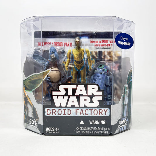 Vintage Hasbro Star Wars Mid MOC Watto and R2-T0 (Droid Factory 5 of 6) - Hasbro Legacy Collection (2008)