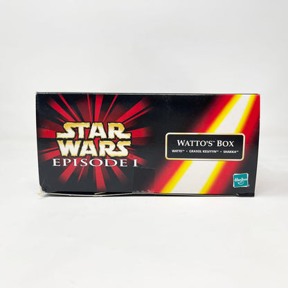 Vintage Hasbro Star Wars Mid MOC Watto's Box 3-pack - Hasbro Episode 1 (1999)