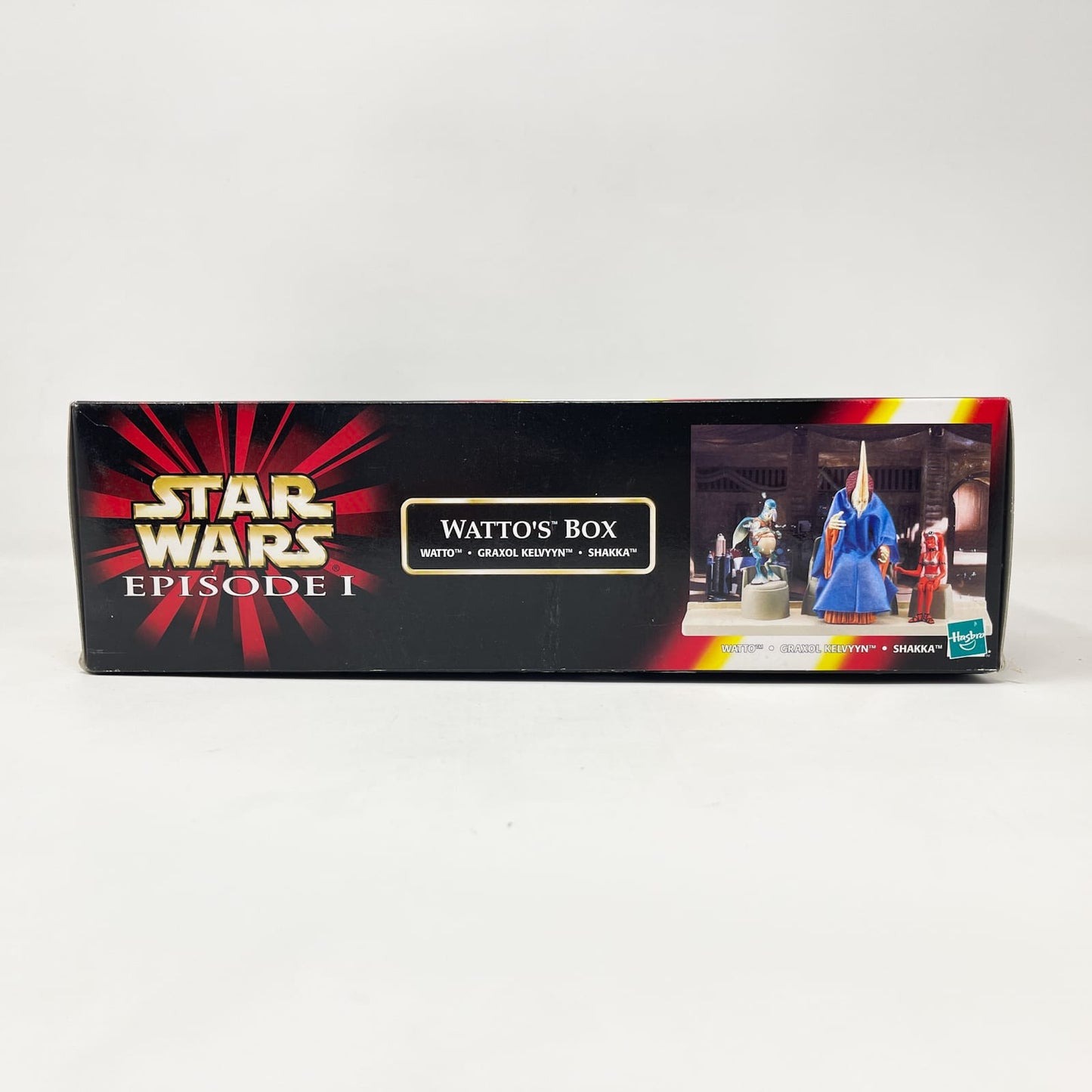 Vintage Hasbro Star Wars Mid MOC Watto's Box 3-pack - Hasbro Episode 1 (1999)
