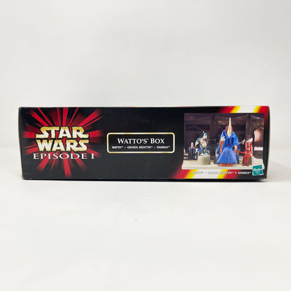 Vintage Hasbro Star Wars Mid MOC Watto's Box 3-pack - Hasbro Episode 1 (1999)