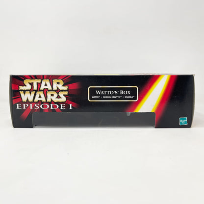 Vintage Hasbro Star Wars Mid MOC Watto's Box 3-pack - Hasbro Episode 1 (1999)